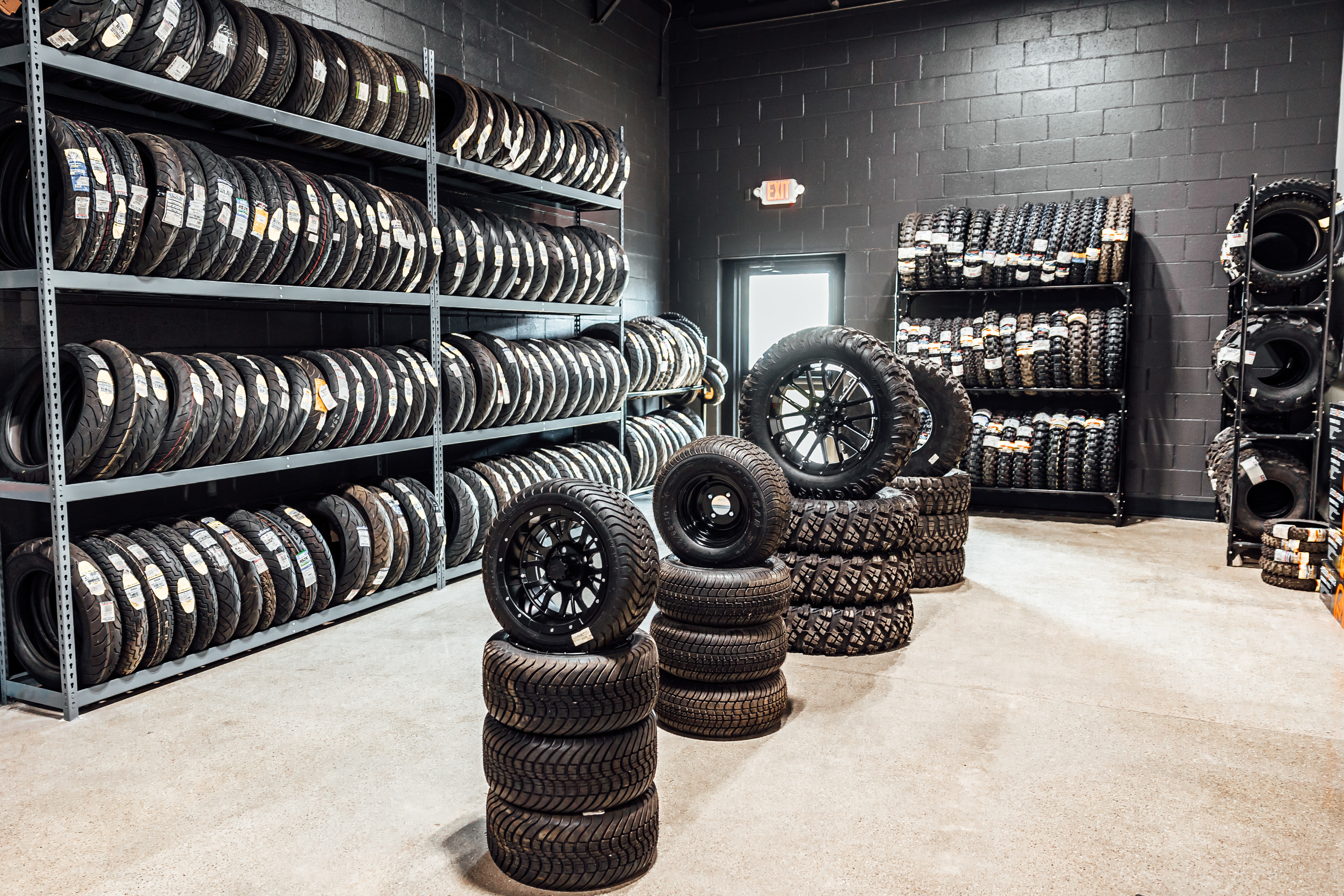 Pilson Powersports tire selection